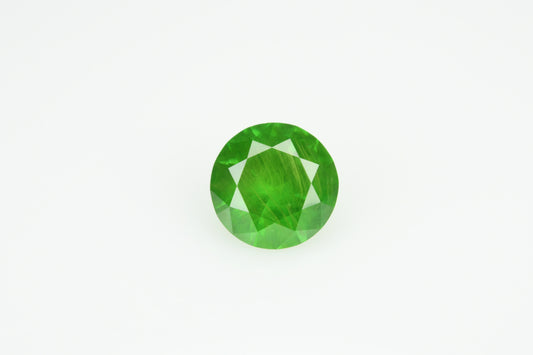 Vivid green color russian demantoid garnet 0.99 cts