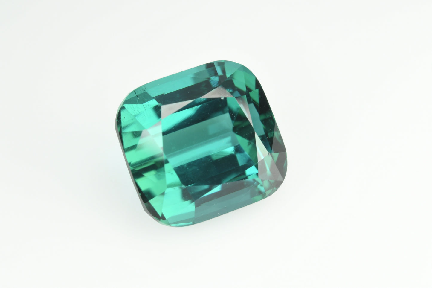 Faceted lagoon tourmaline from Afghanistan 8.38 ct