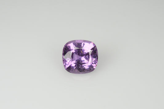 Faceted pink sapphire 1.1 ct