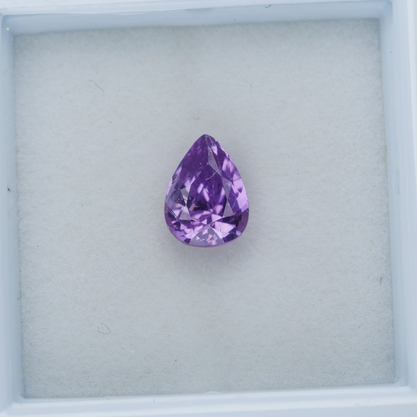 Pink faceted sapphire 1.08 ct
