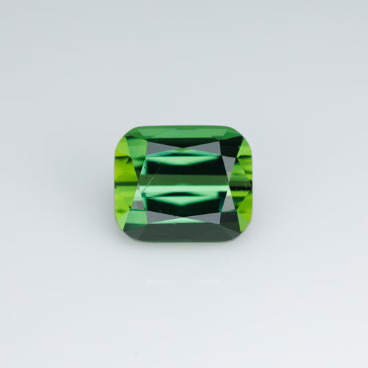 Faceted green tourmaline 3.78 ct