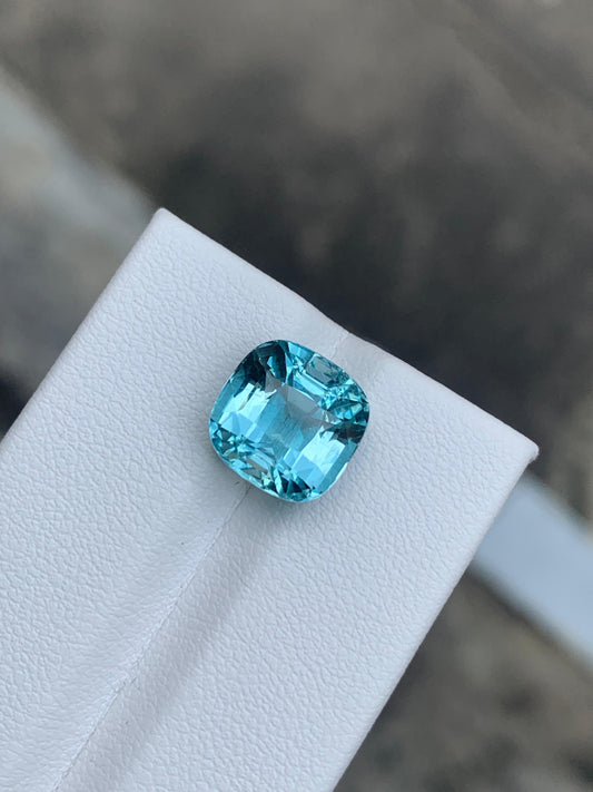 Faceted aquamarine 4.78 ct