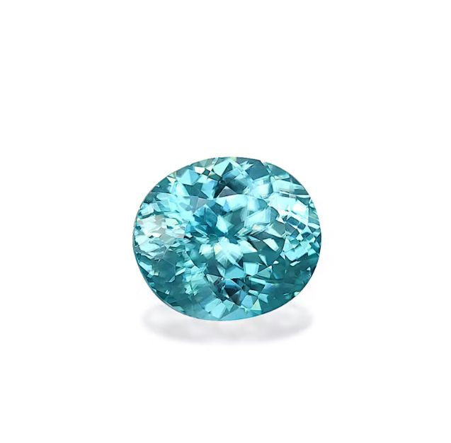 Mint blue faceted Zircon 2.77 ct