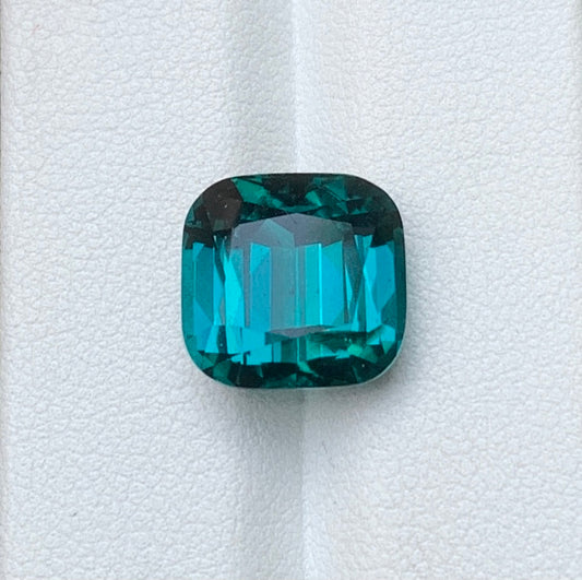 Faceted lagoon tourmaline from Afghanistan 8.38 ct
