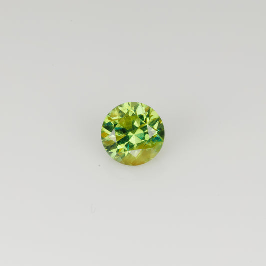 Faceted Russian demantoid garnet, 0.53 ct