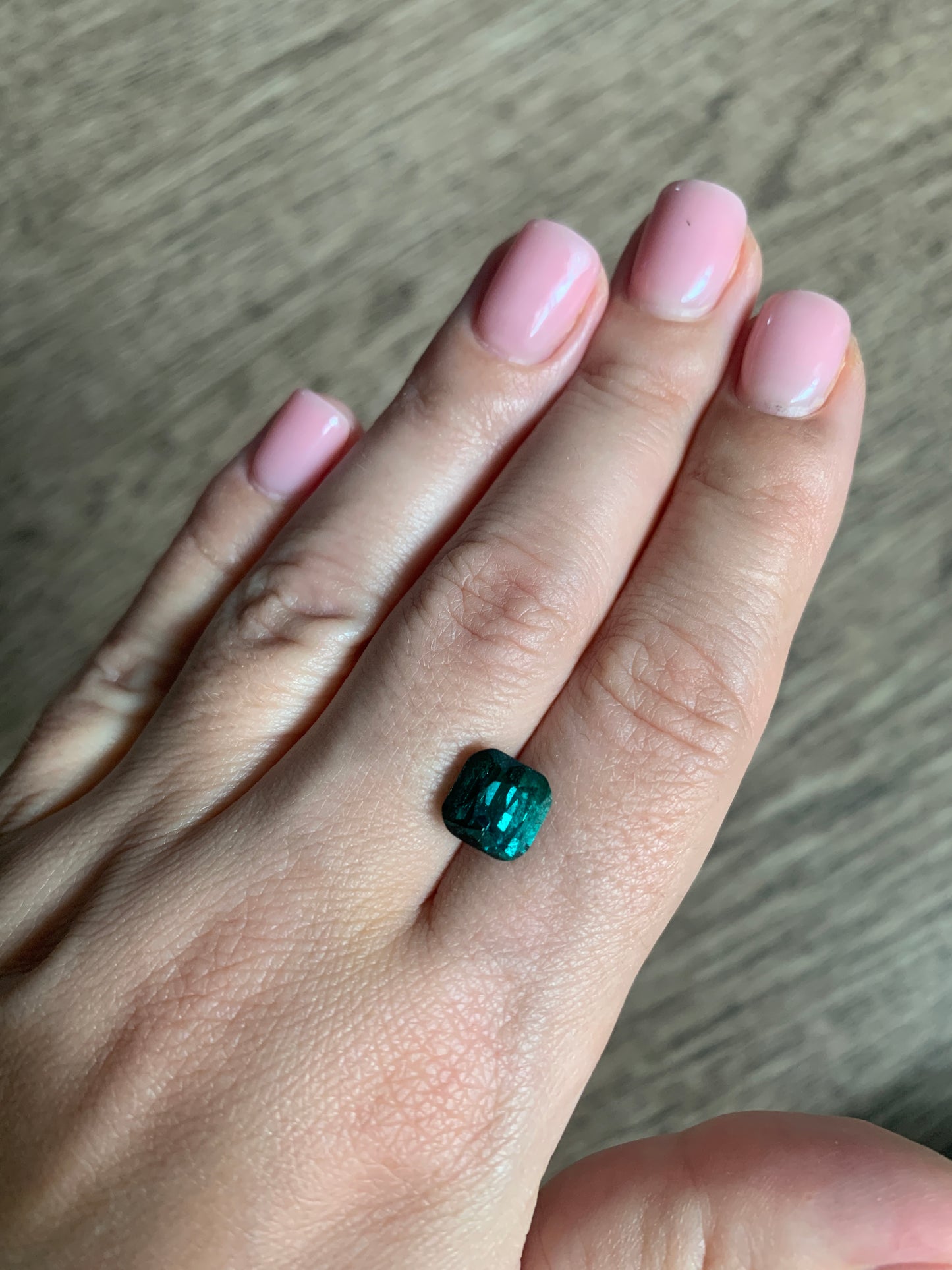 4.42 cts Faceted lagoon tourmaline