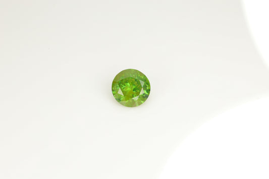 1.95 cts Faceted Vivid green Russian demantoid garnet