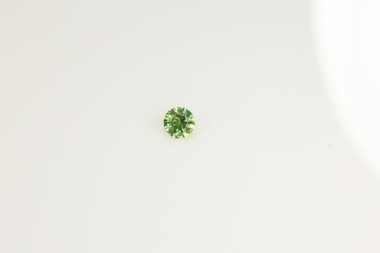 0.24 ct Faceted Russian demantoid garnet