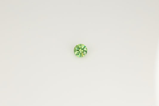 0.27 ct Faceted Russian demantoid garnet