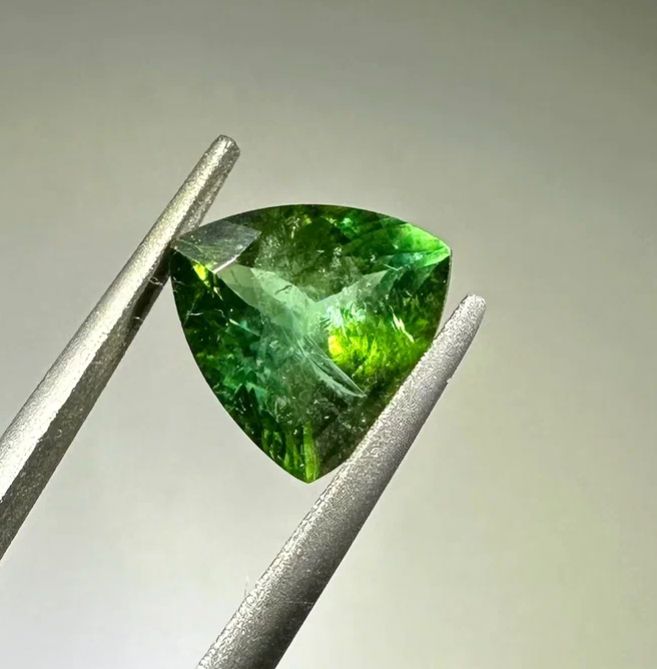 Faceted green Tourmaline 1.94 ct