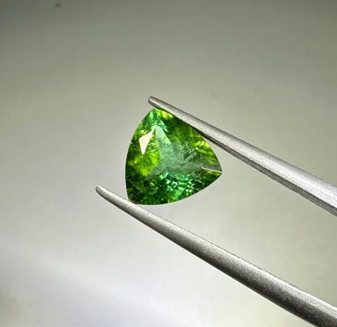 Faceted green Tourmaline 1.94 ct