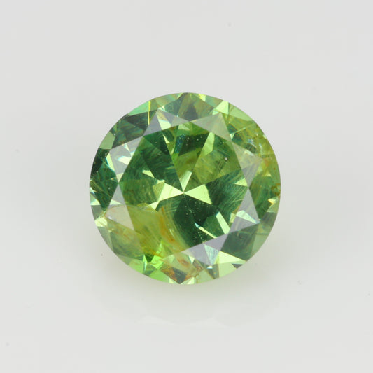 0.48 ct, Faceted Russian demantoid garnet