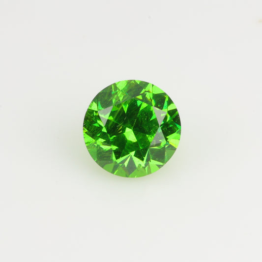 0.3 ct, Faceted Russian demantoid garnet high dispersion