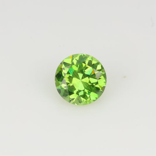 0.27 ct, Faceted Russian demantoid garnet high dispersion
