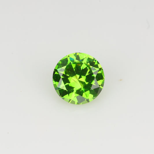 0.24 ct, Faceted Russian demantoid garnet high dispersion