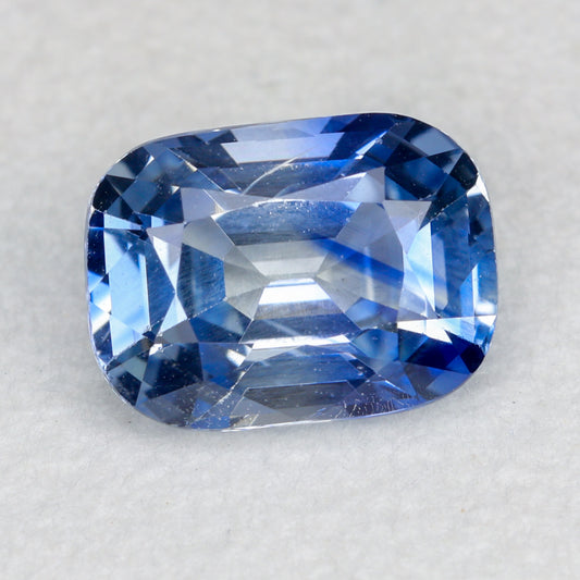 Faceted blue sapphire, 1.62cts