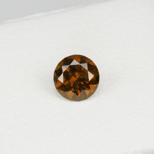 1.3 ct Faceted Russian demantoid topazolite faceted garnet