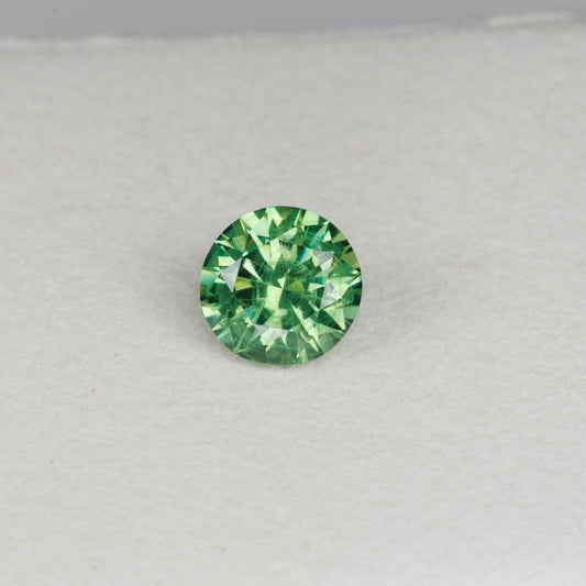 1.06 cts, Faceted Russian demantoid green garnet