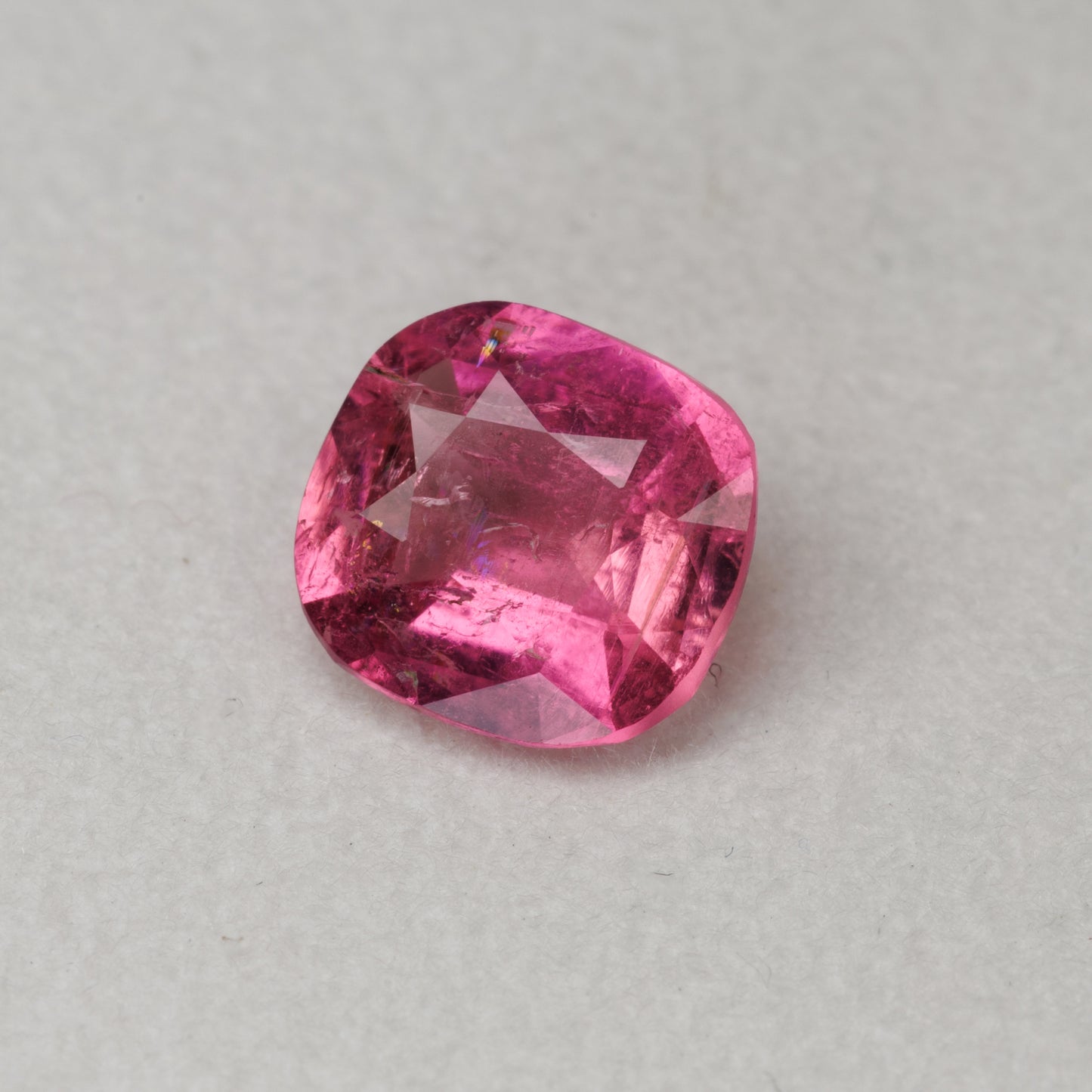 1.16 cts, Faceted afghan rubellite