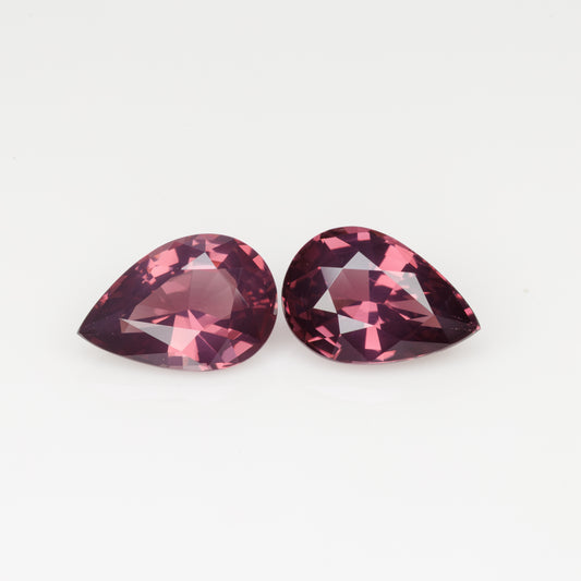 Faceted pearshape spinel, 4.2 cts