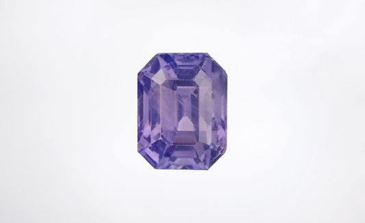 3.12 cts, Untreated purple sapphire with a GIA certificate