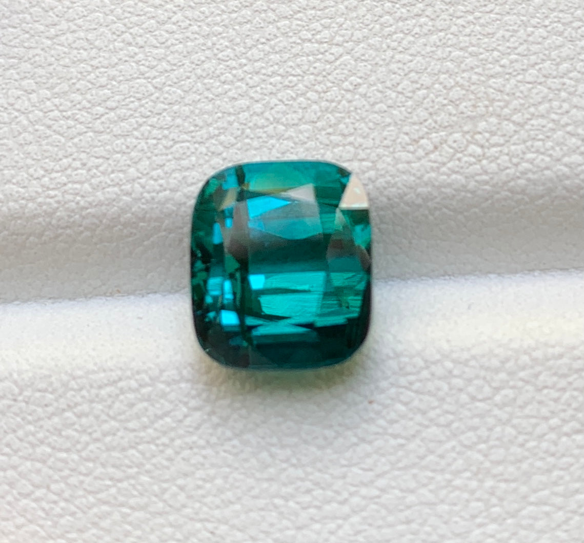 Faceted lagoon tourmaline from Afghanistan 4.94 ct