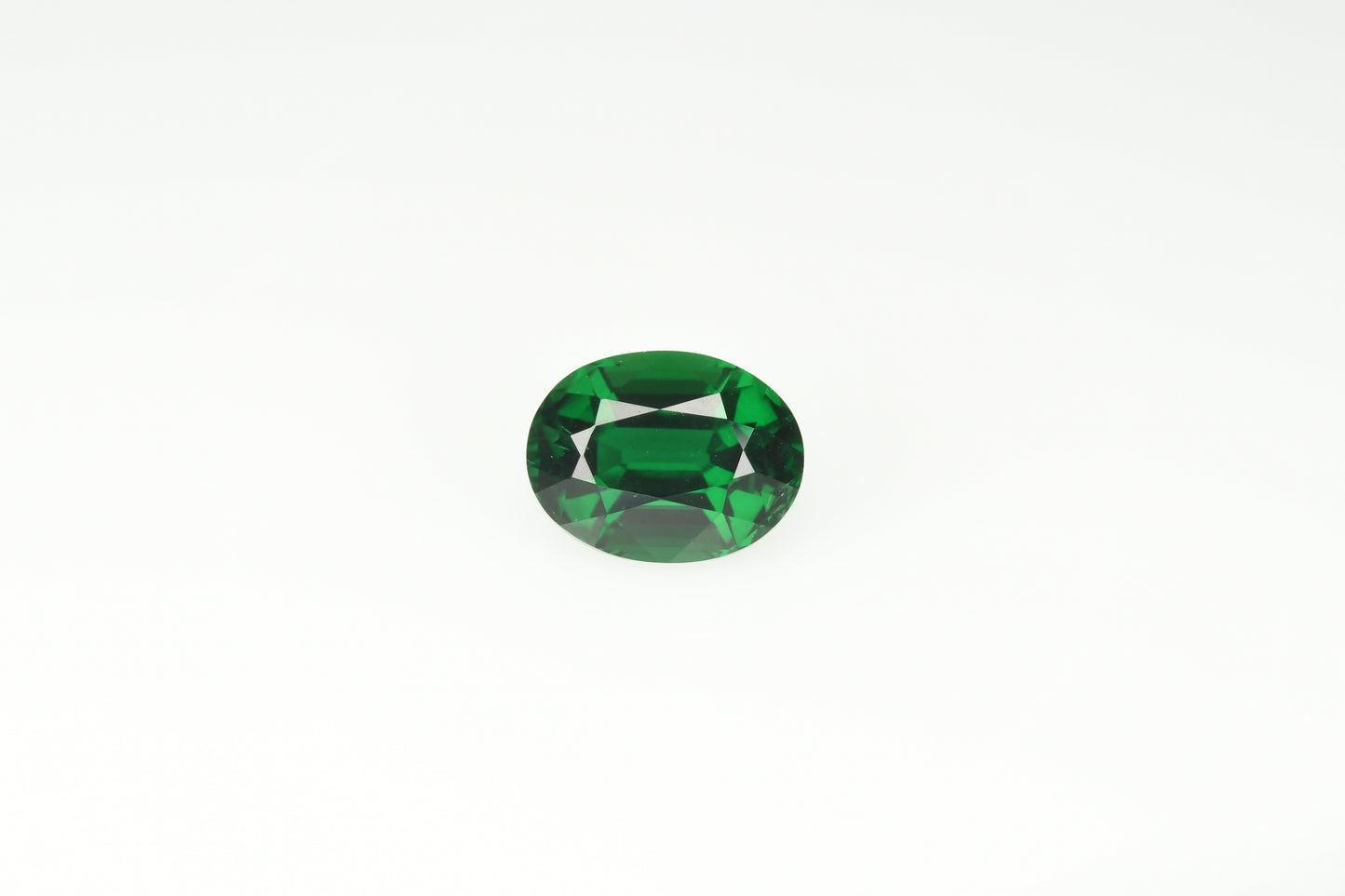Faceted chrome tourmaline basil green 2.05 ct