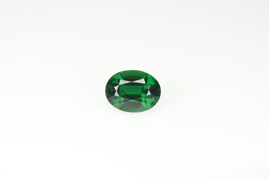 Faceted chrome tourmaline basil green 2.05 ct