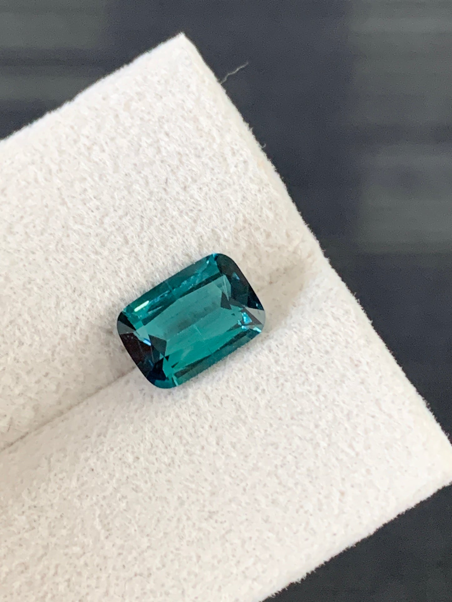 1.66 cts, Faceted indicolite blue tourmaline