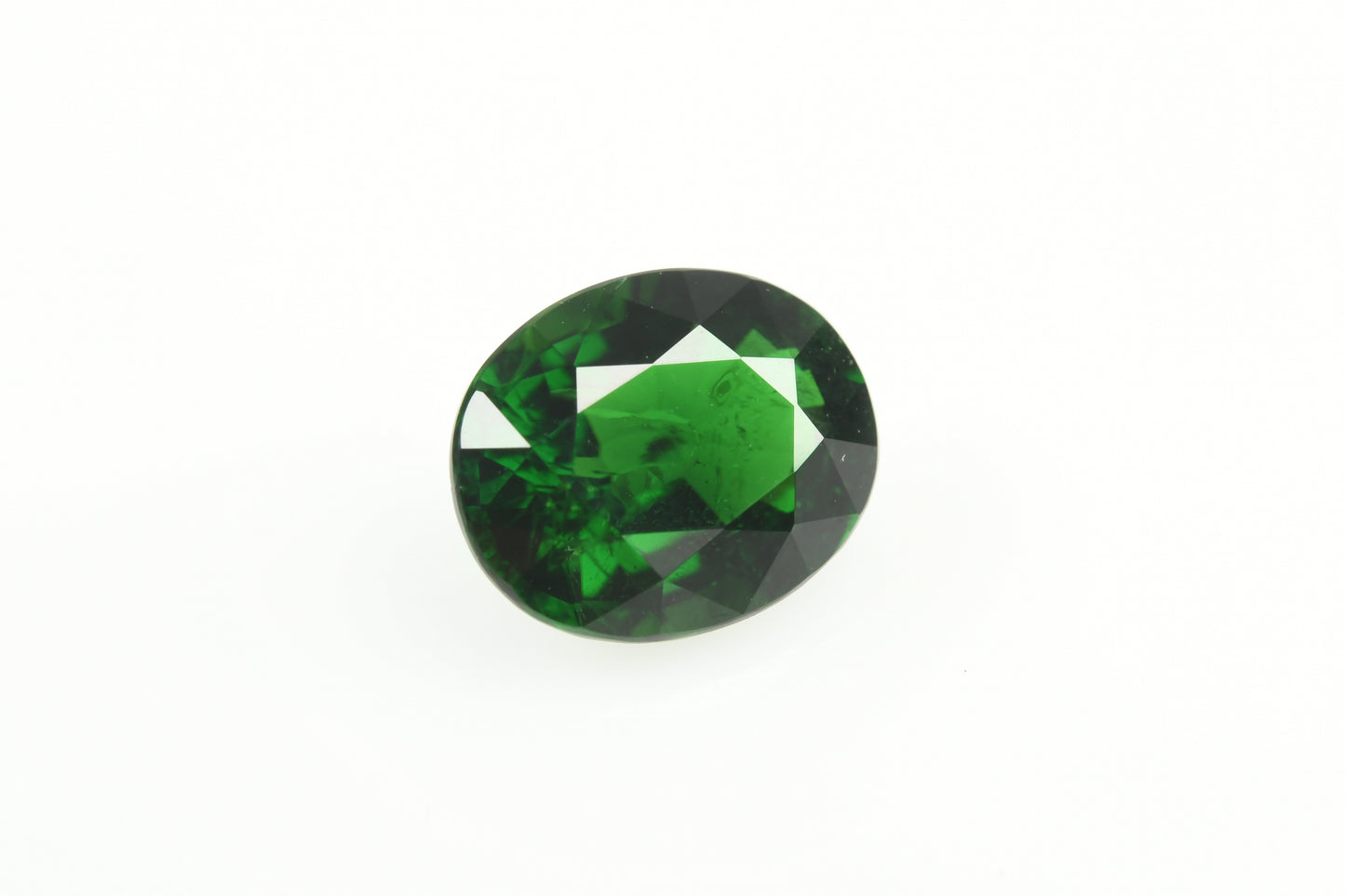 Faceted tsavorite grosullar garnet 2.05 cts