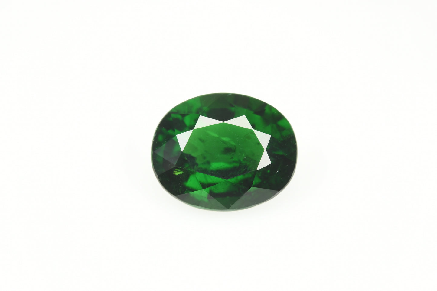 Faceted tsavorite grosullar garnet 2.05 cts