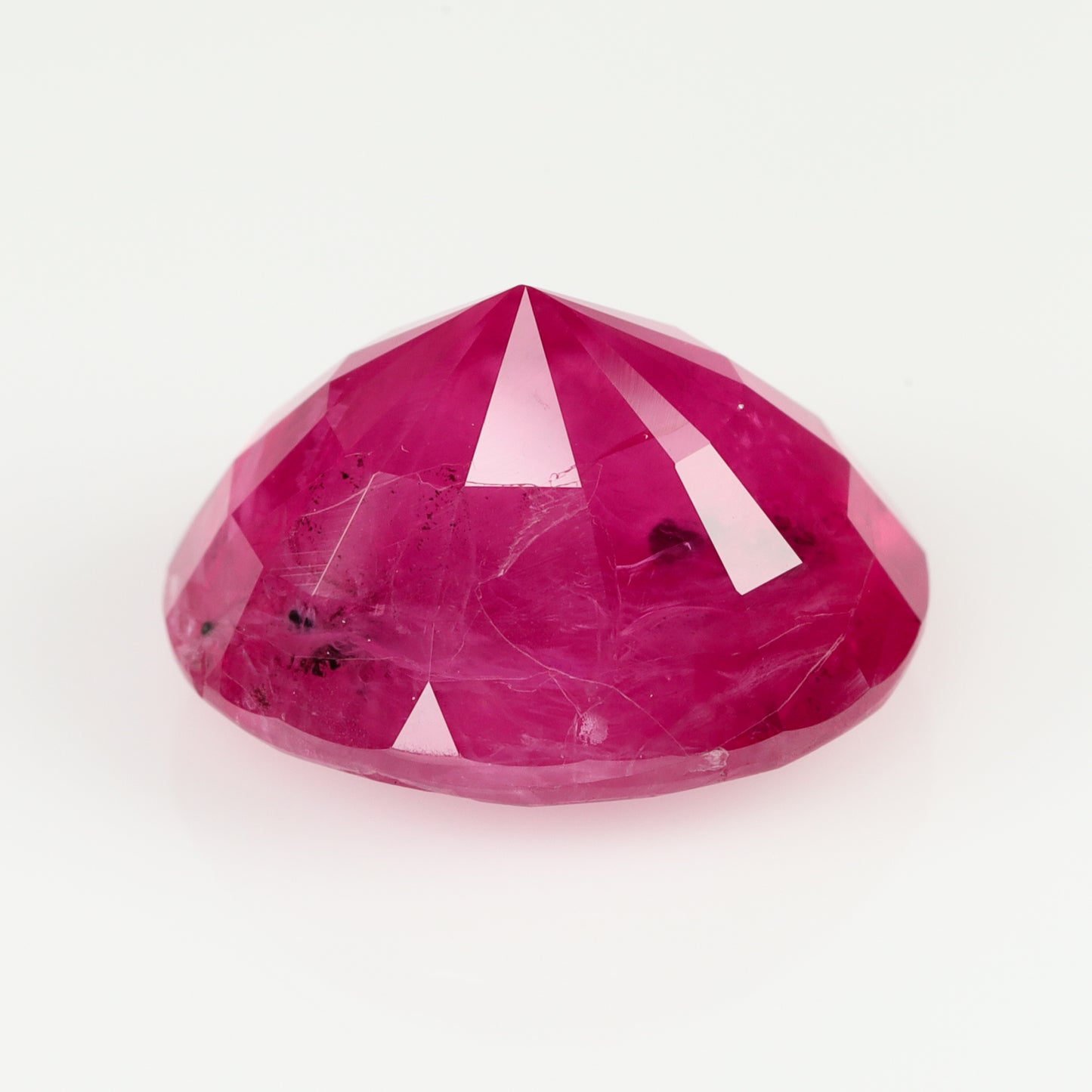 5.23 cts, Vivid pink Mahenge oval spinel