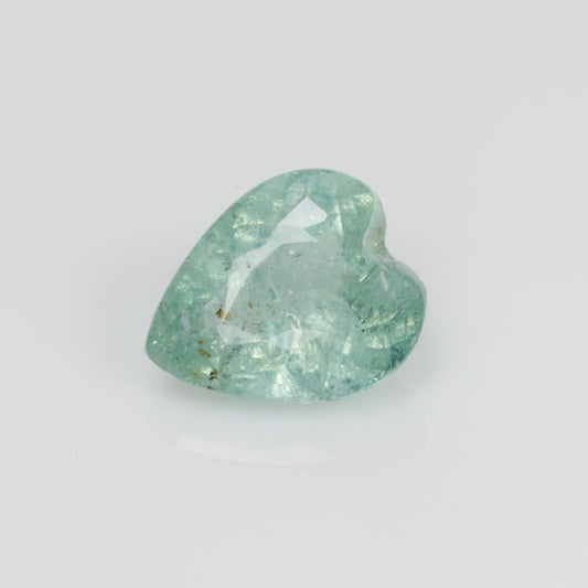1.41 cts, Certified faceted Paraiba heart tourmaline