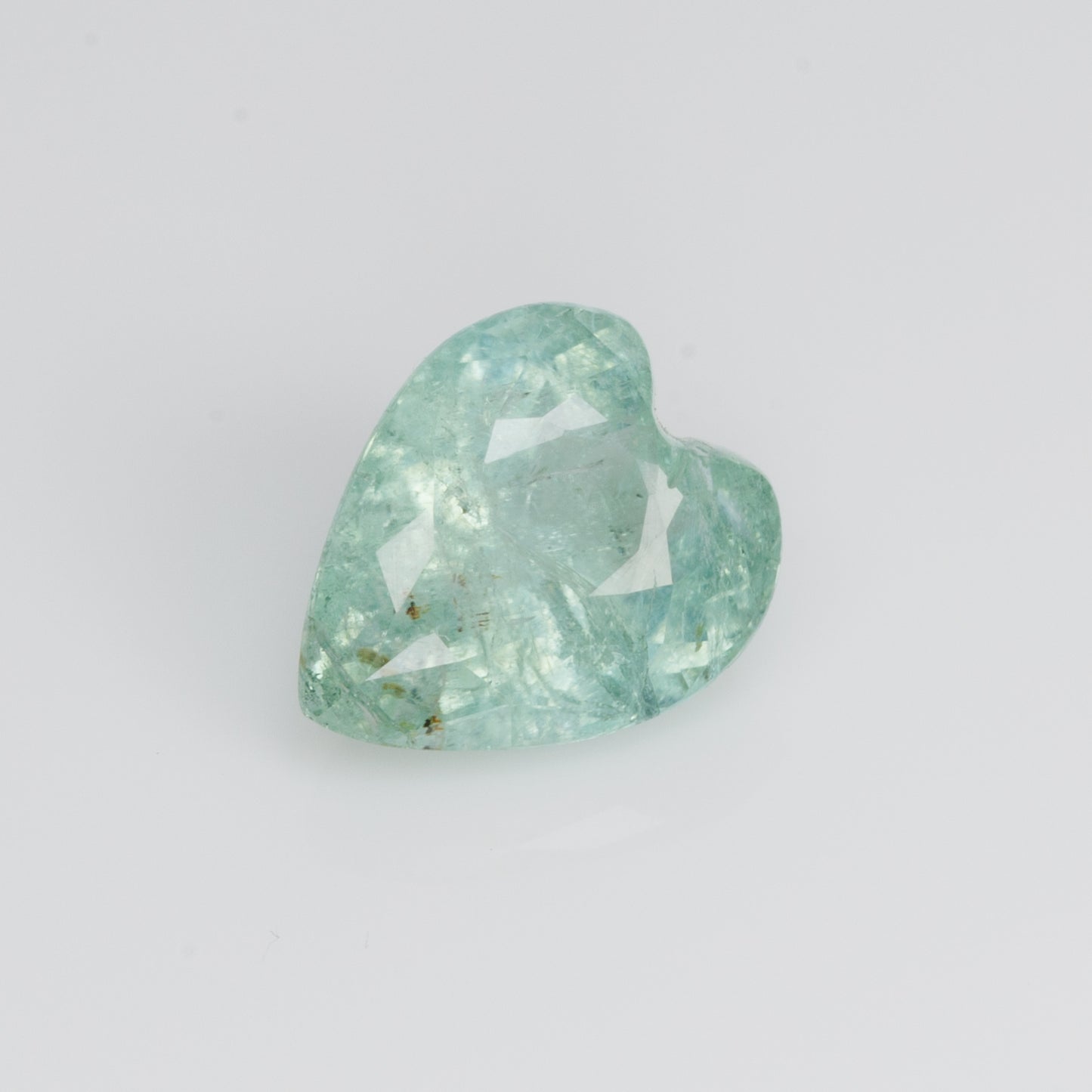 1.41 cts, Certified faceted Paraiba heart tourmaline