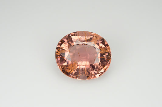 Peach color tourmaline 8,4 ct