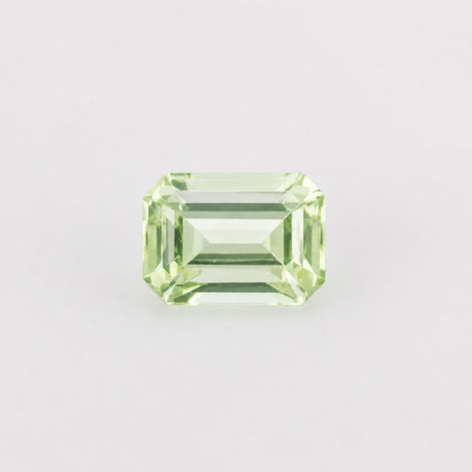 1.74 cts, Faceted yellowish green tourmaline