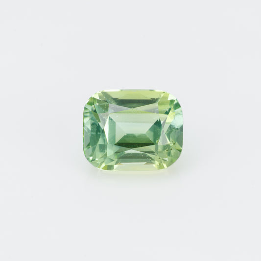 2 cts, Faceted mint green tourmaline