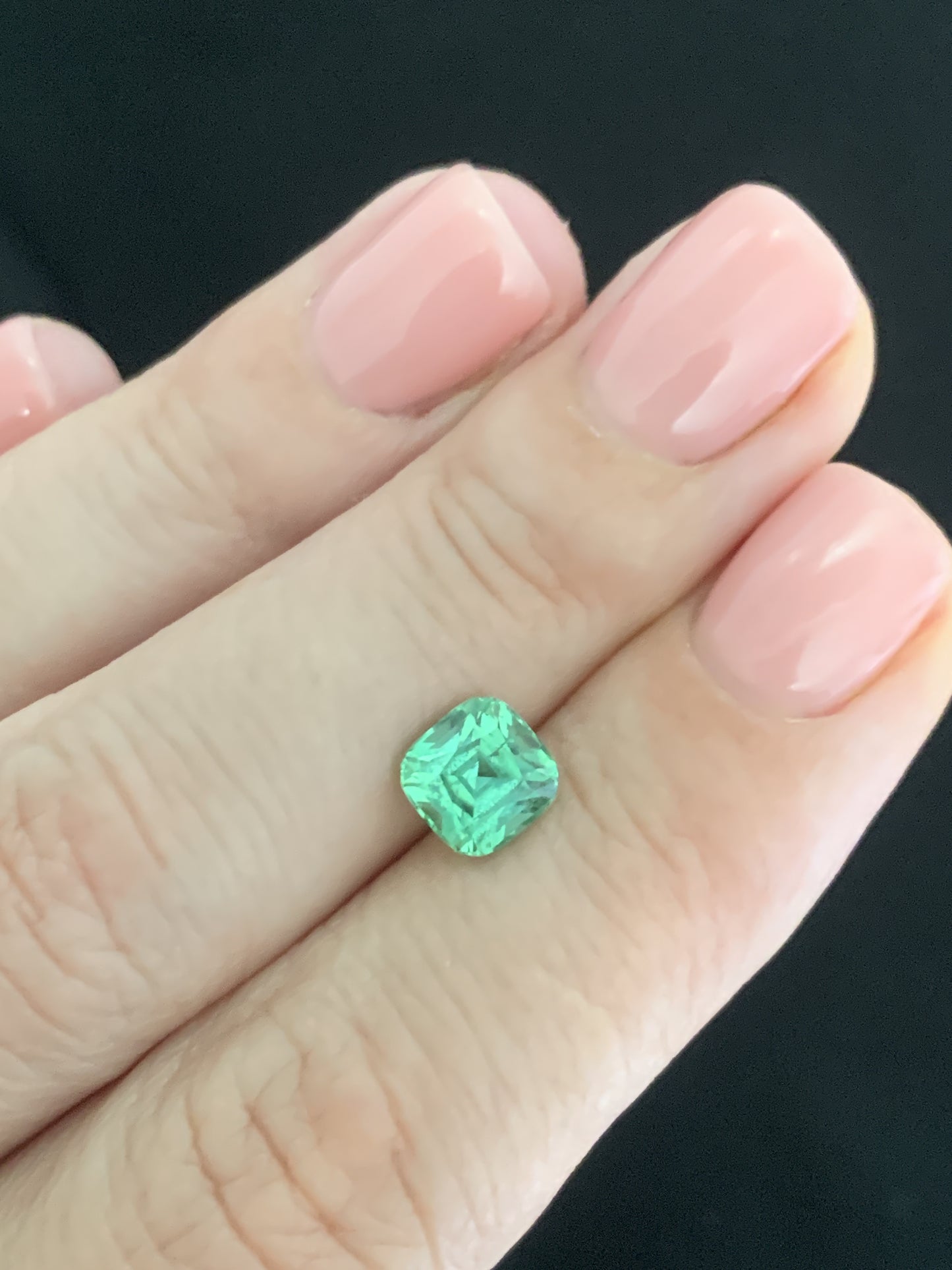 1.8 cts, Faceted afghan tourmaline