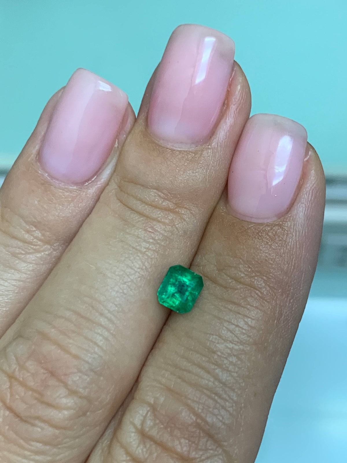 0.64 ct, Faceted Pakistani emerald
