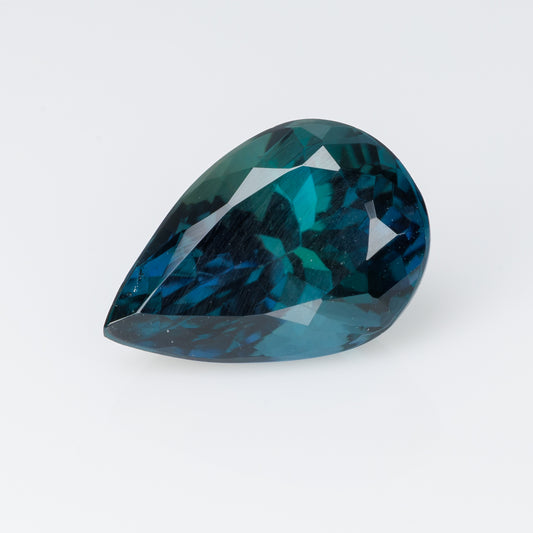 2.34 cts, Certified faceted unheated tanzanite