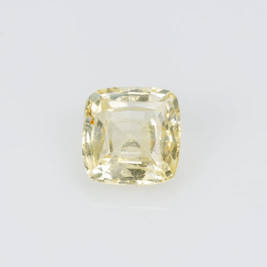 1.04 ct, Faceted yellow sapphire