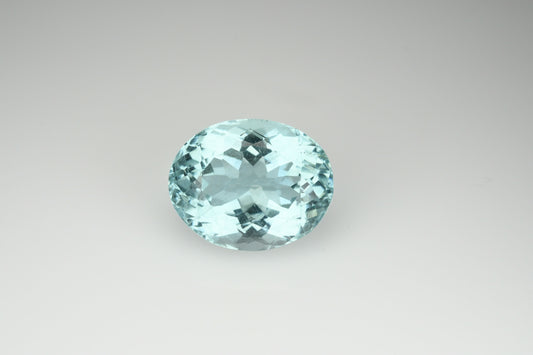 Faceted aquamarine 10.4 ct