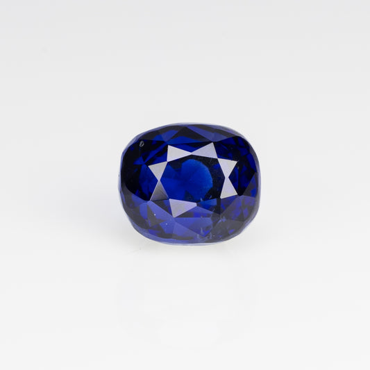 2.01 ct, Unique bi-color faceted sapphire