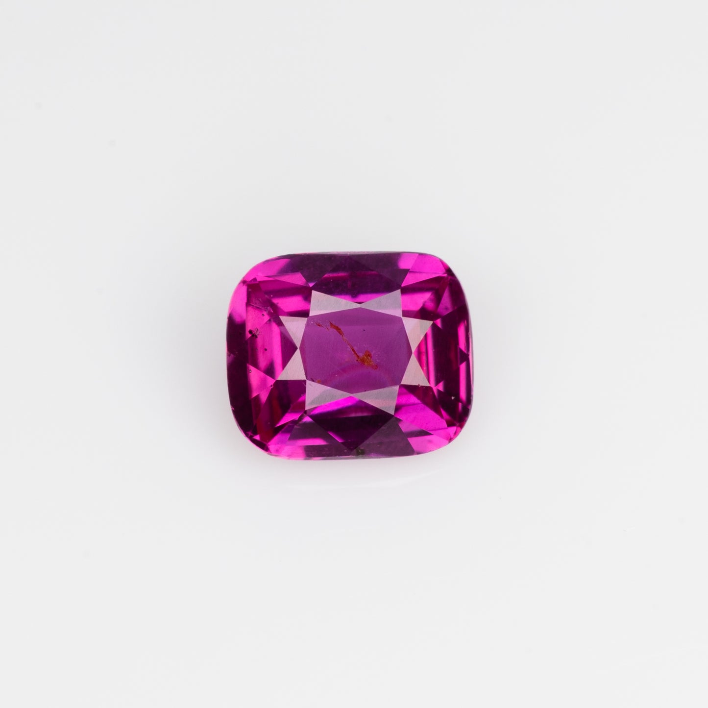 0.53 сt, Vivid red-pink unheated ruby
