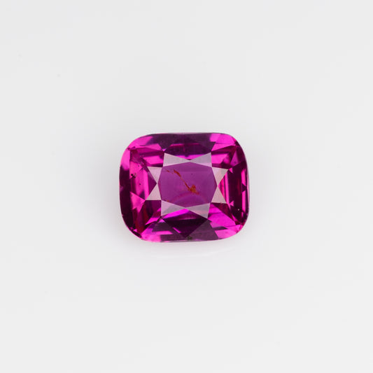 0.53 сt, Vivid red-pink unheated ruby