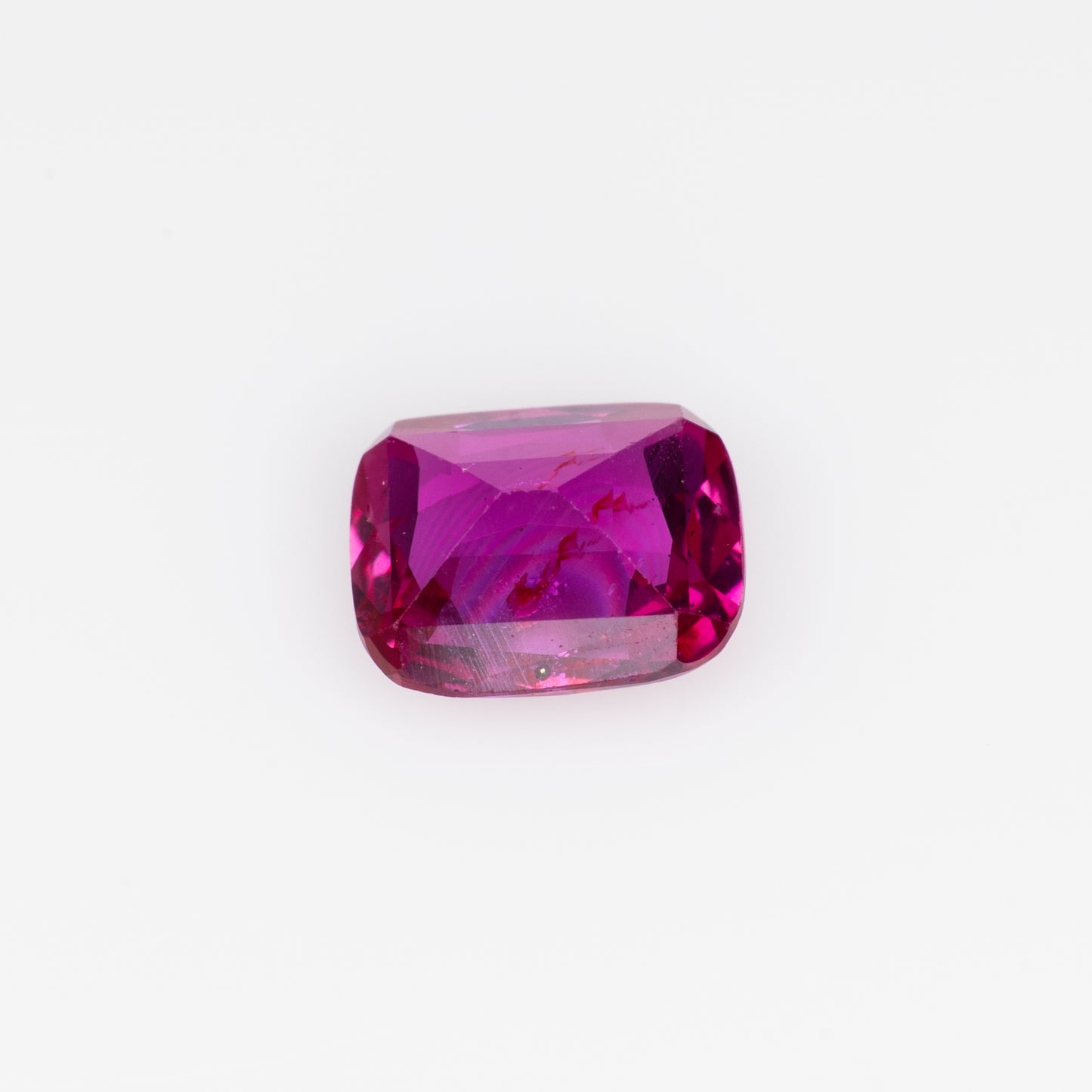 0.53 сt, Vivid red-pink unheated ruby