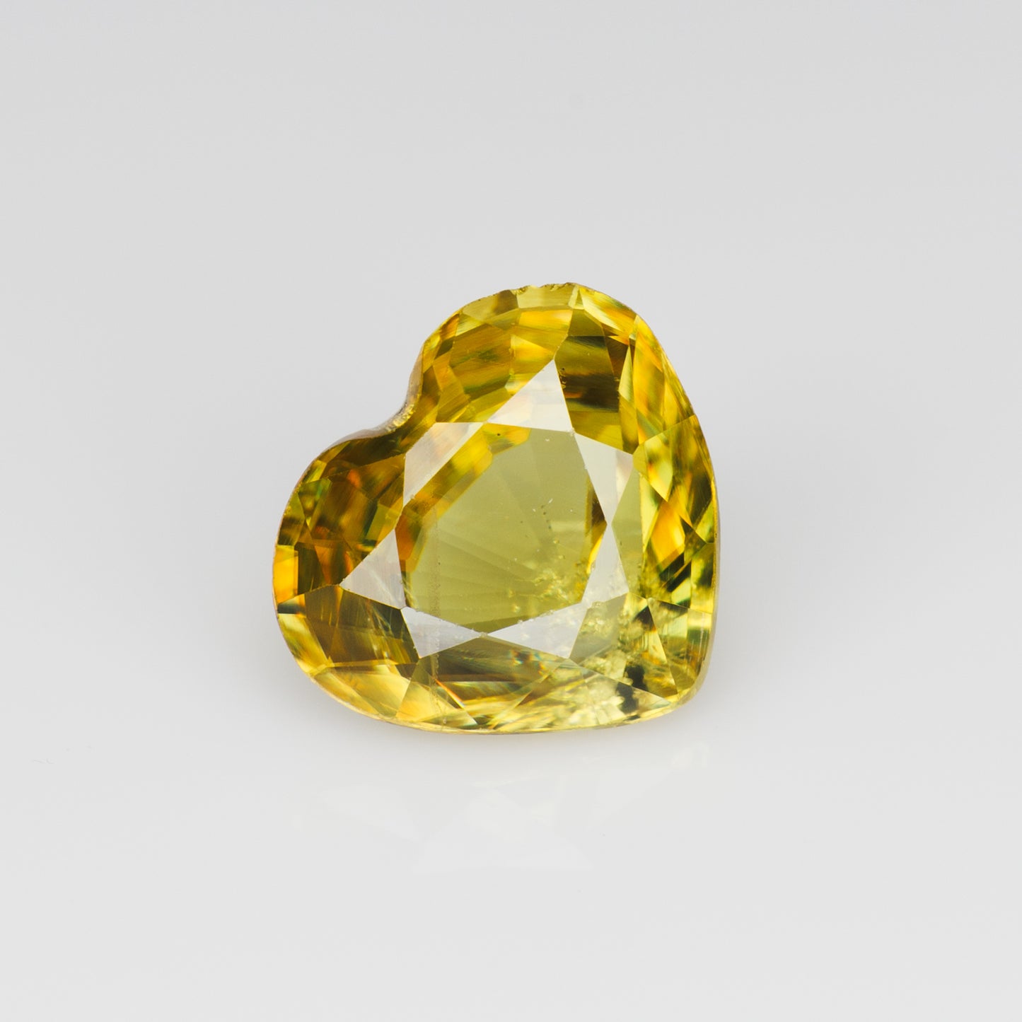 0.92 ct, Faceted vivid yellow sphene