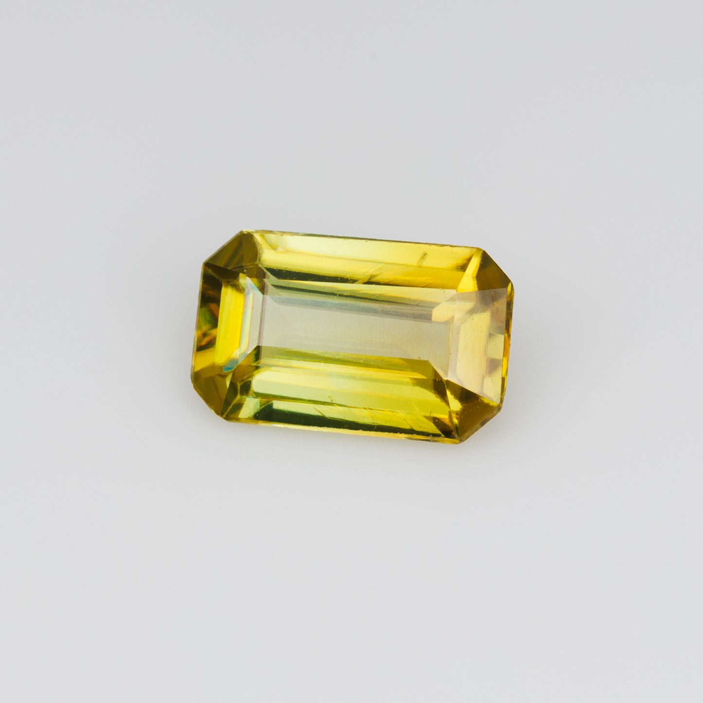 0.8 ct, Faceted vivid yellow sphene