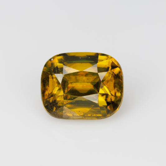 1.6 cts, Faceted vivid yellow sphene