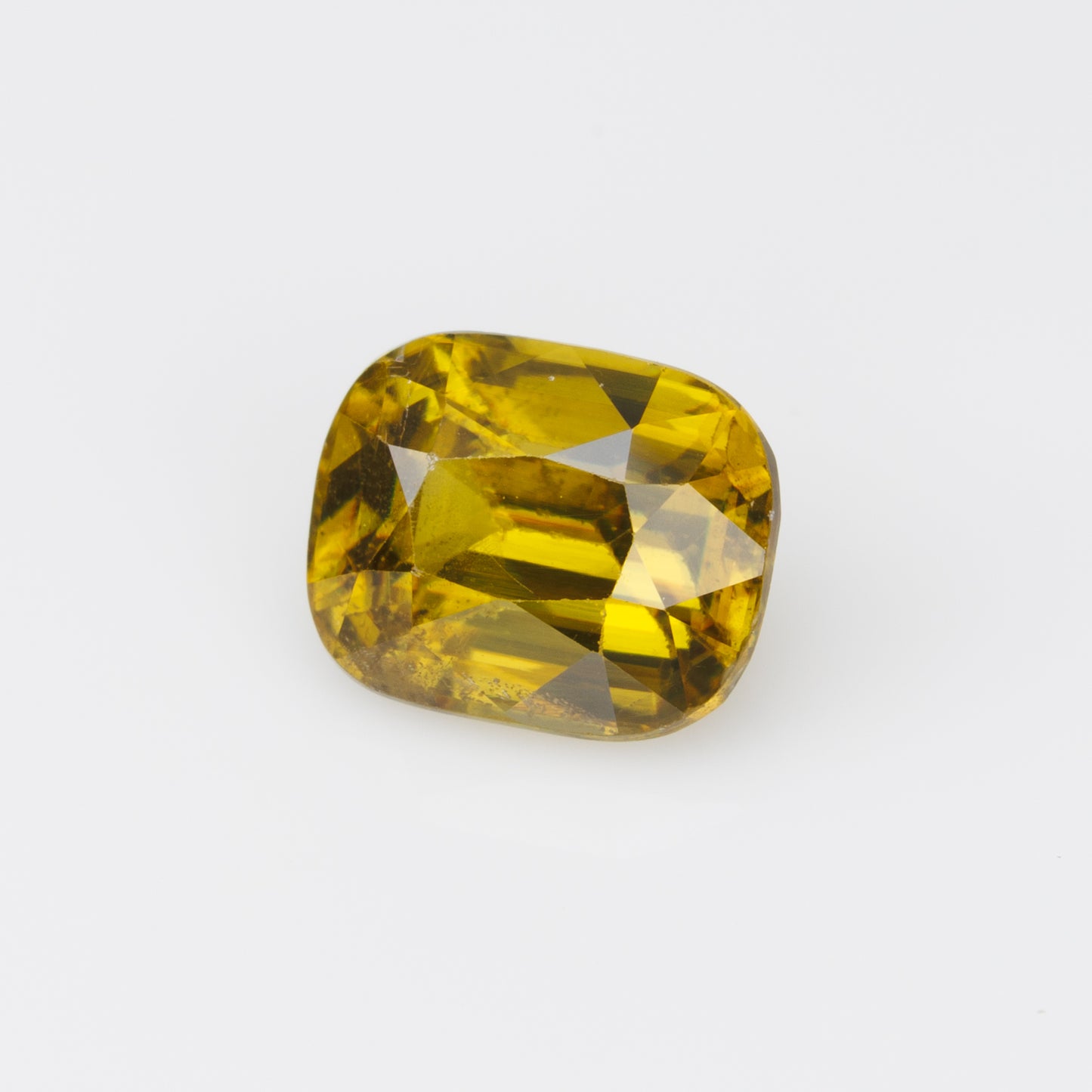 1.6 cts, Faceted vivid yellow sphene